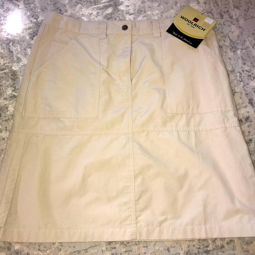 Large 12 UPF NEW NWT WOOLRICH SKIRT  HOLLYBROOK
